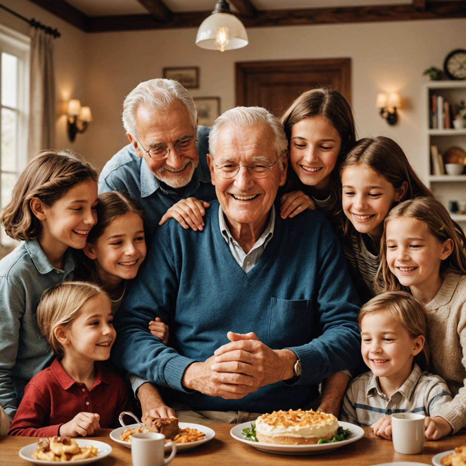 Поздравления с Днем рождения дедушке: Душевные поздравления и открытки для дедушки