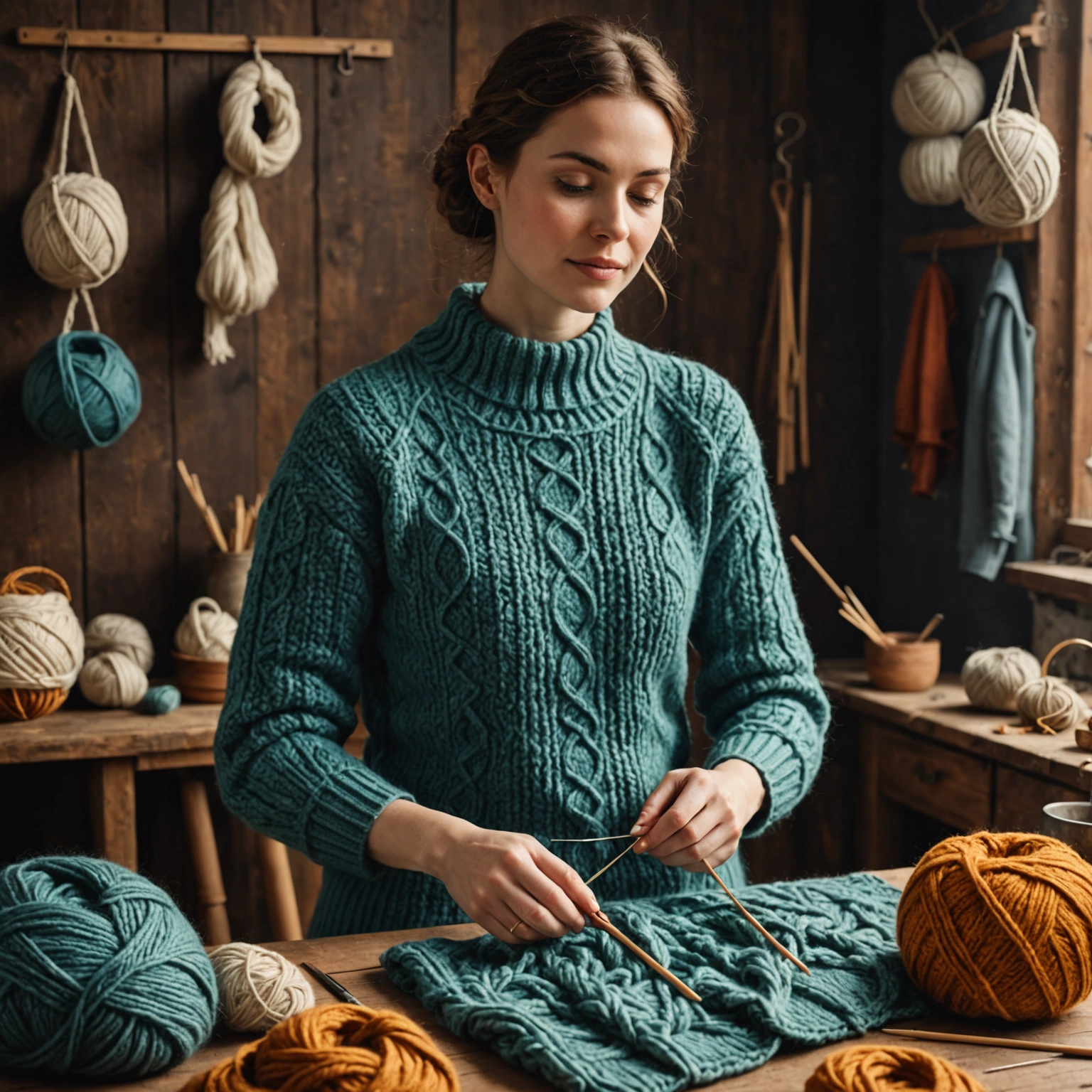 Искусство рукоделия: как связать топ спицами и начать творить своими руками