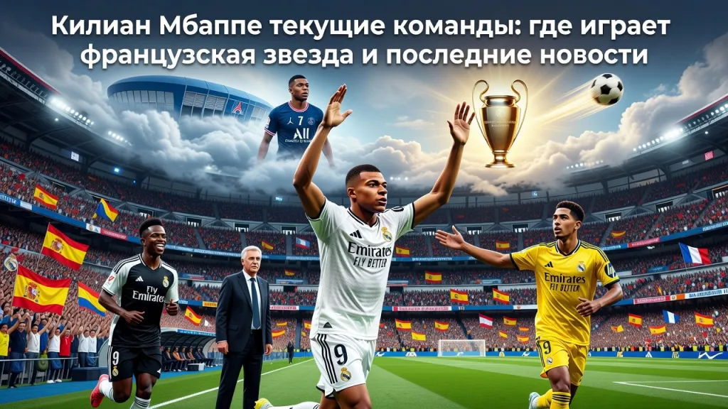 Килиан Мбаппе текущие команды: где играет французская звезда и последние новости